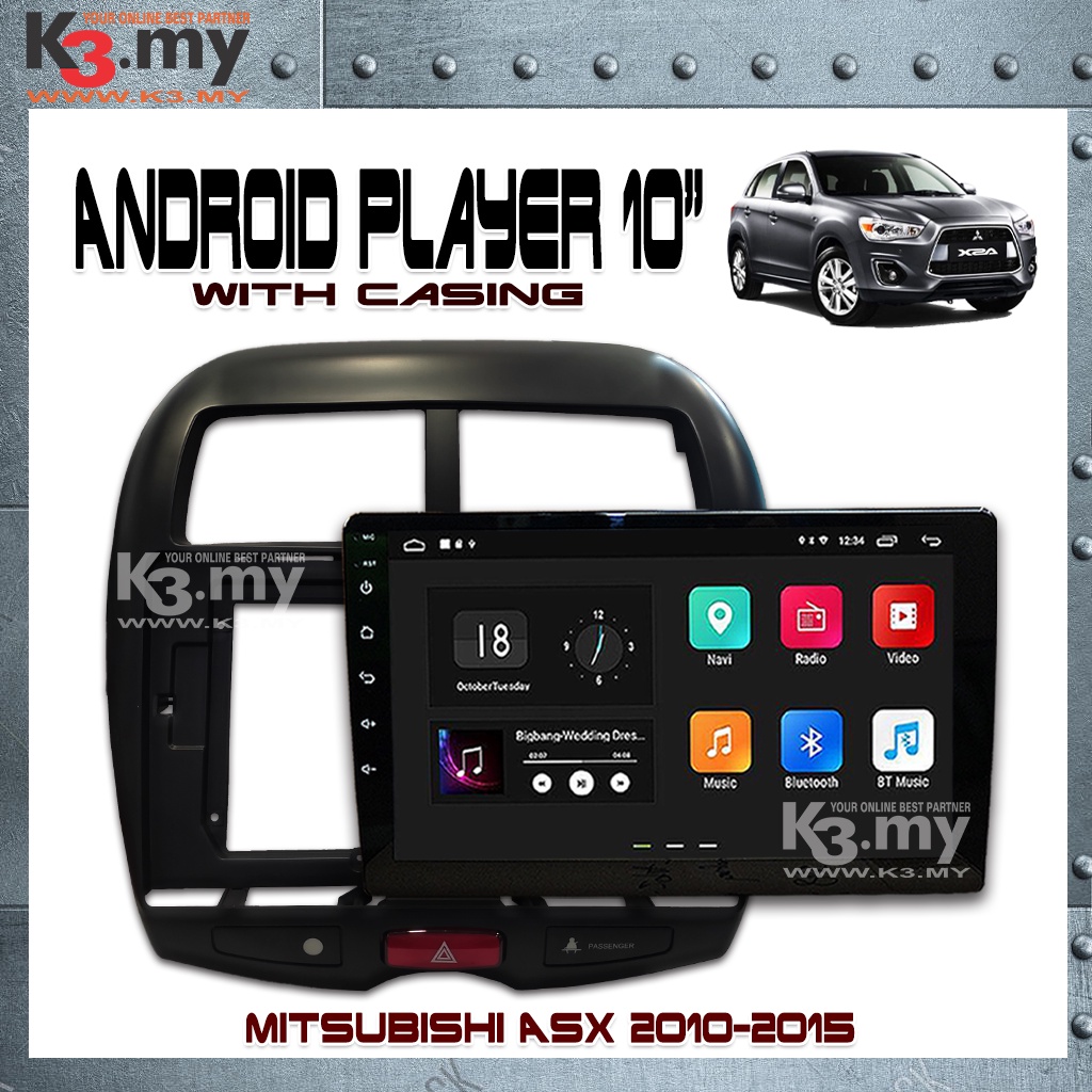 Mitsubishi ASX 2010-2015 10'' 1+16G Touch Screen Wifi Big Android ...
