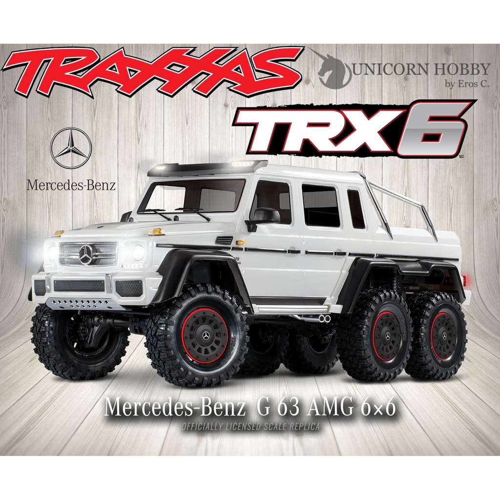 mercedes 6x6 rc car