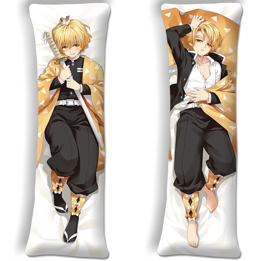 Demon Slayer Anime Body Pillow Case For Pillows Kimetsu No Yaiba Agatsuma Zenitsu Anime Pillow Cover Male Body For Boy Anime Way Tricot Shopee Malaysia