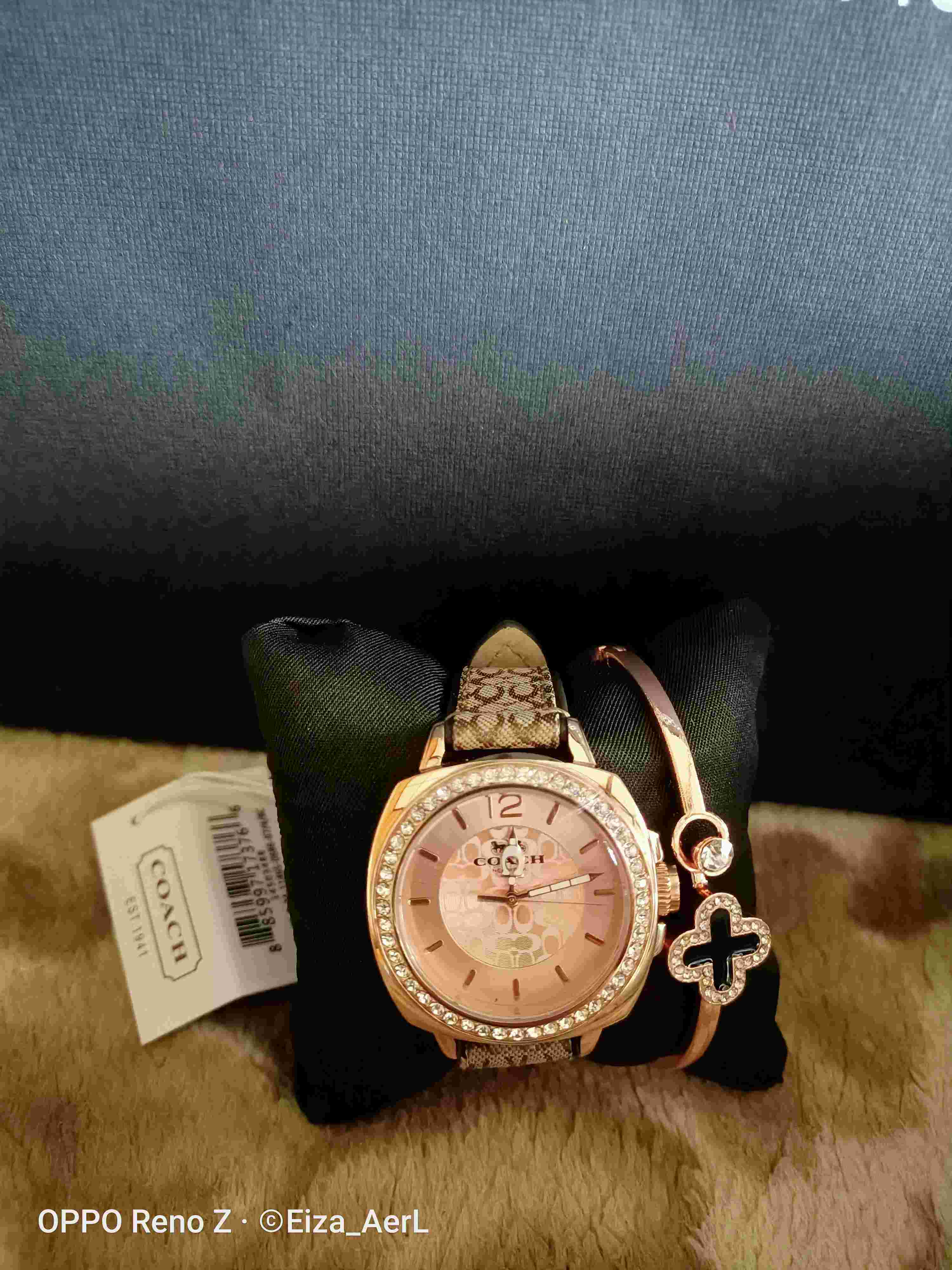  Original Free Bracelet Coach Boyfriend Signature Strap 