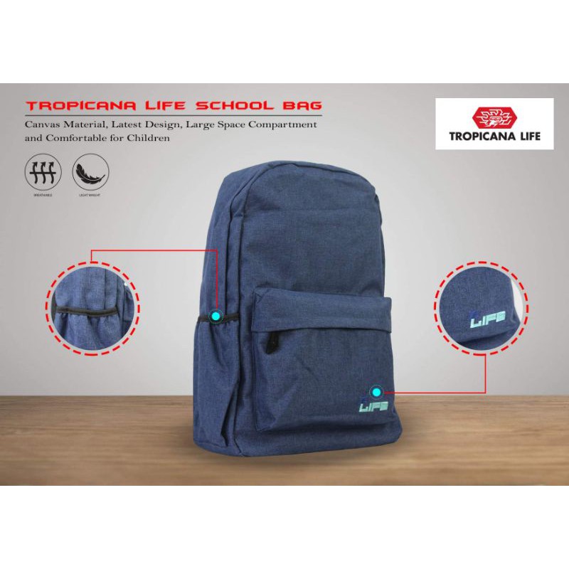 (Original) Tropicana Life School Bag | Shopee Malaysia