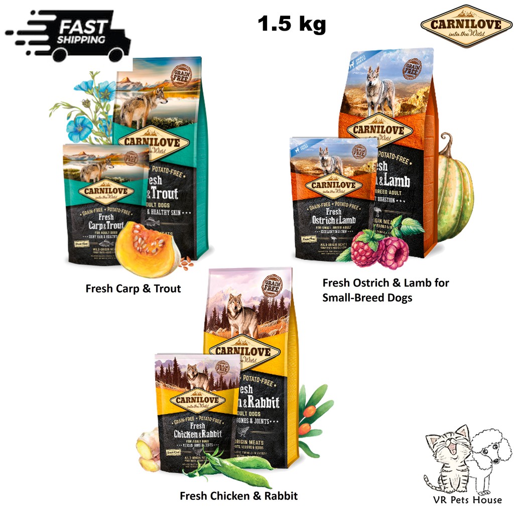 carnilove fresh carp and trout