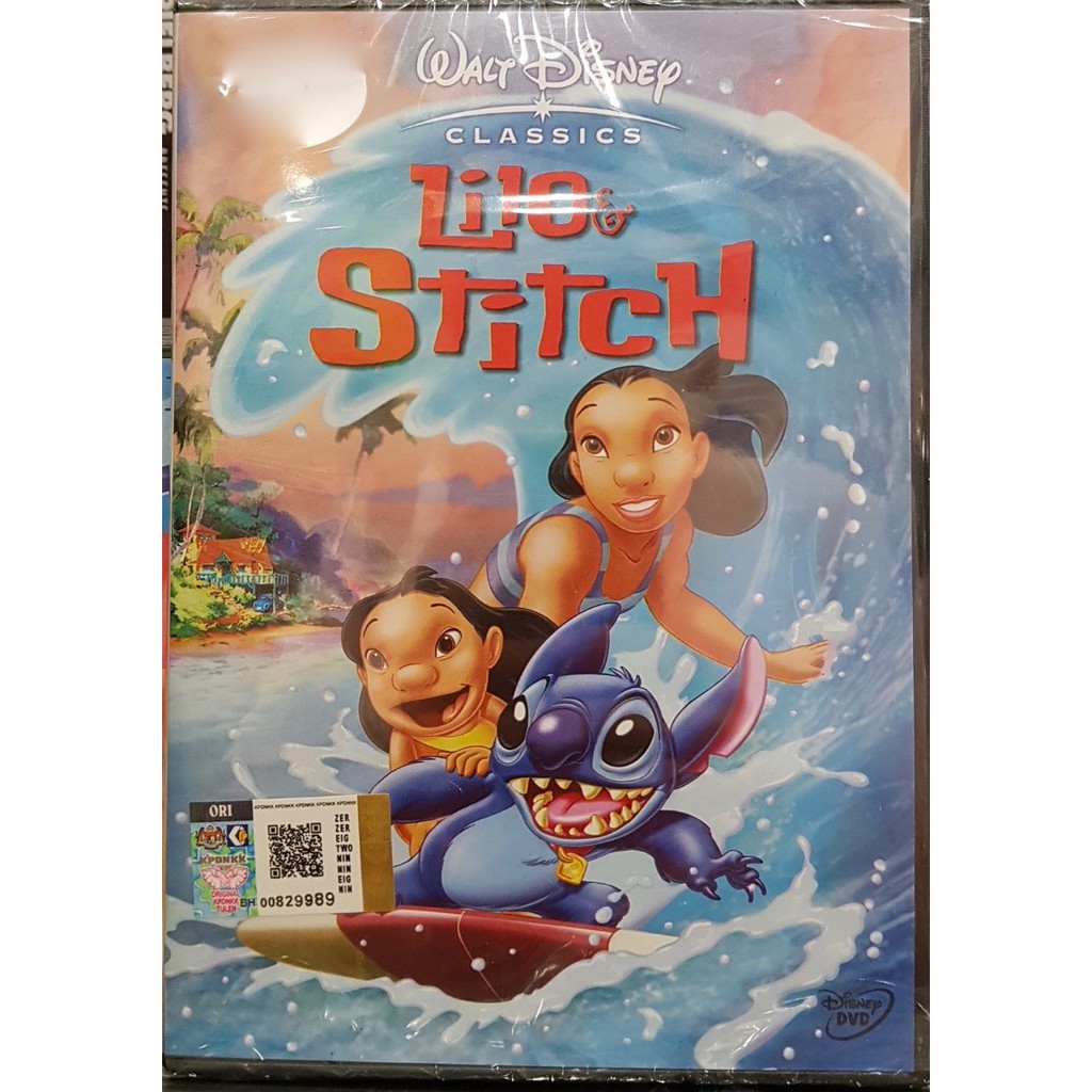 Lilo Stitch Dvd 2002 Disney Movie Shopee Malaysia