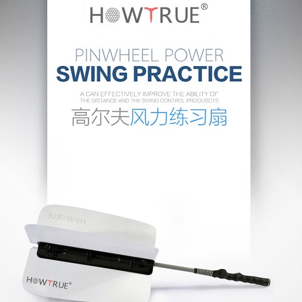 READY STOCKGolf Wind Exerciser Fan Exerciser Golf Swing Exerciser Arm Exercise Teaching Supplies高尔夫风力练习器 风扇练习器