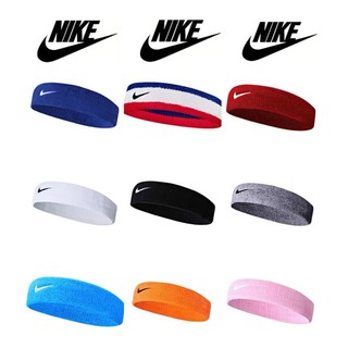 Nike Swoosh Headband/Hairband - Basketball Football Tennis Badminton Running Gym Workout Yoga Sports Headband