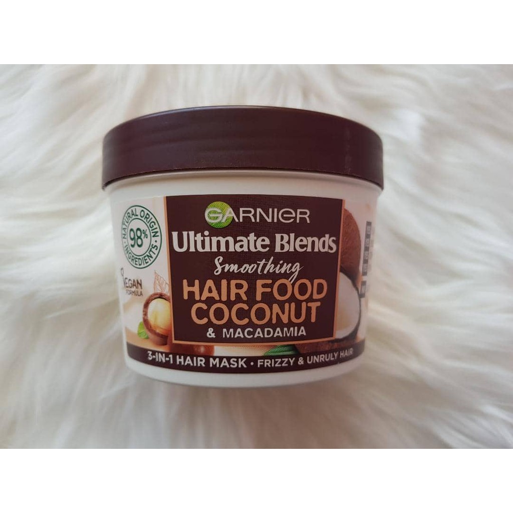Garnier Ultimate Blends Hair Food Coconut Oil 3in1 Frizzy Hair Mask