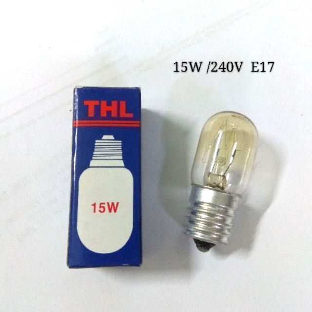 Tubular Lamp 240V 15W Ba15D Clear 17X50mm 