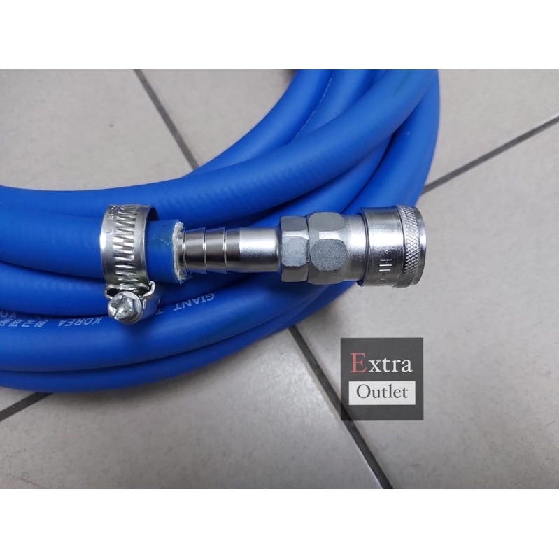 1FT Heavy Duty Pneumatic Air Hose 1/2” 3/8” / Hose Angin Tiub Angin