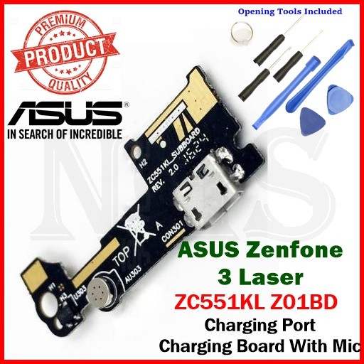 Asus Zenfone 3 Laser Zc551kl Z01bd Charging Port Charging Board With Mic Shopee Malaysia