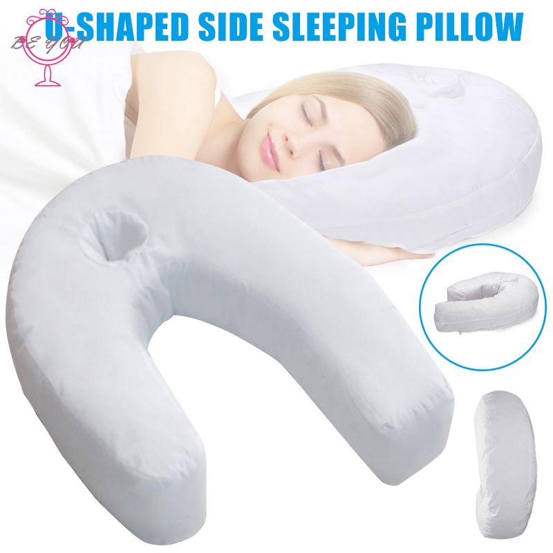 By Side U Shaped Pillow Sleep Buddy Orthopaedic Back Neck