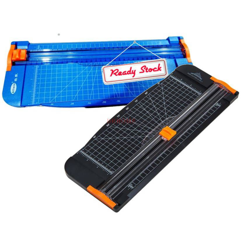 Ready Stock A4 Paper cutter/ Paper trimmer cutting capacity 10 sheets with angled guidelines