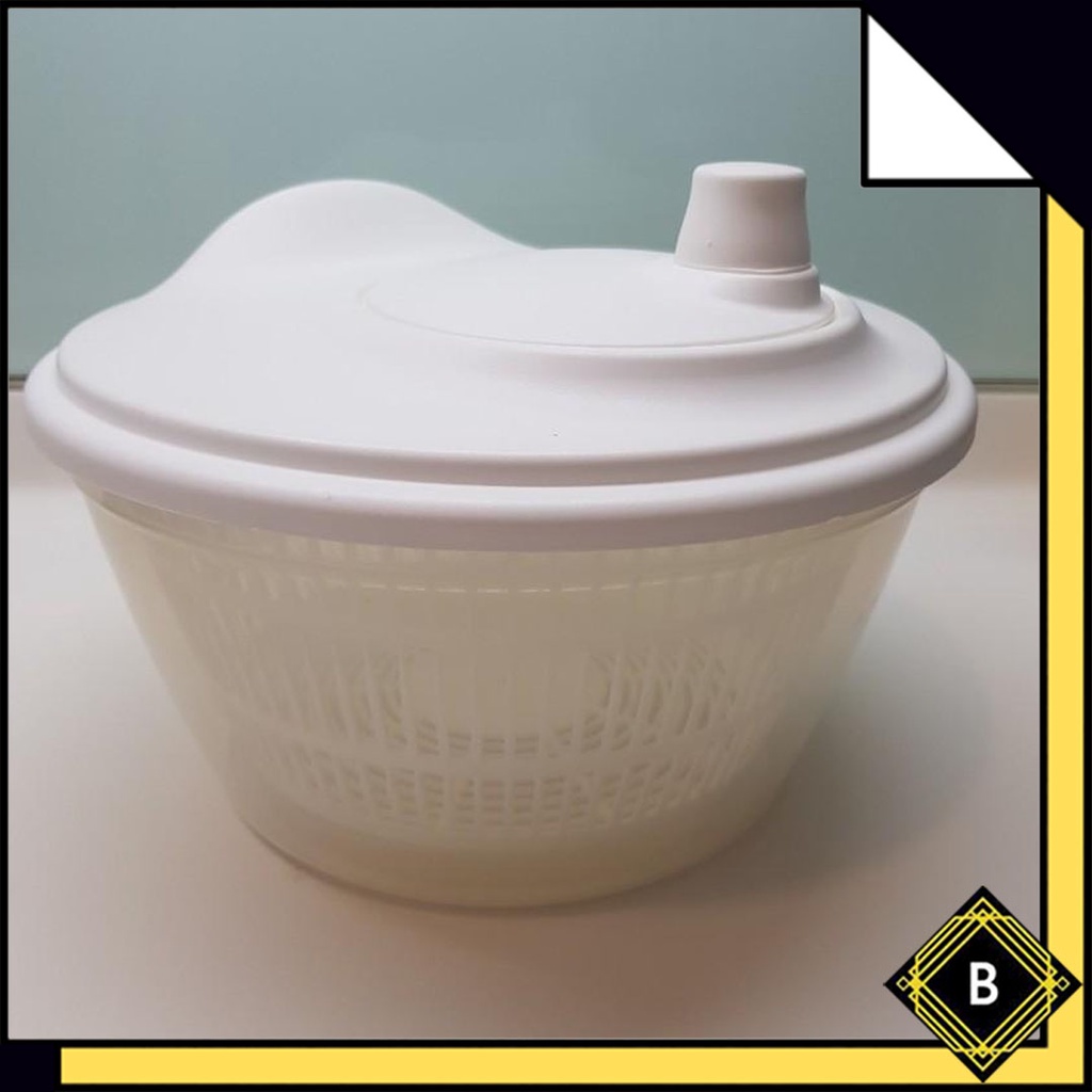 IKEA SALAD SPINNER UPPFYLLD SALAD SPINNER WHITE COLOR PEMUTAR SALAD