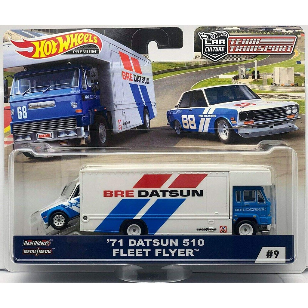 hot wheels team transport bre datsun