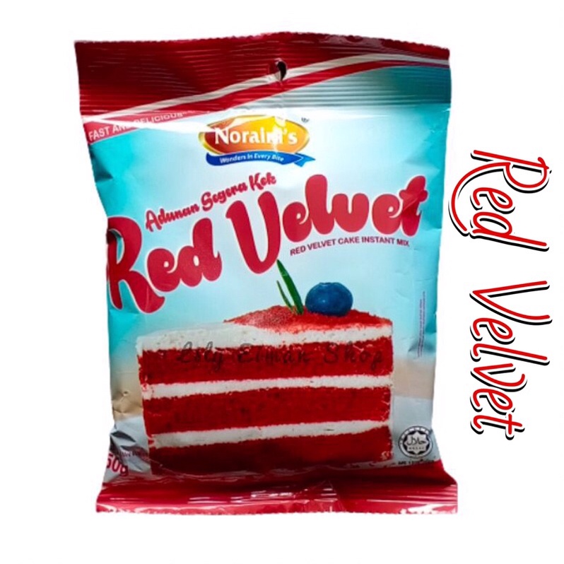 Tepung Kek Red Velvet Adunan Segera Kek Red Velvet Shopee Malaysia