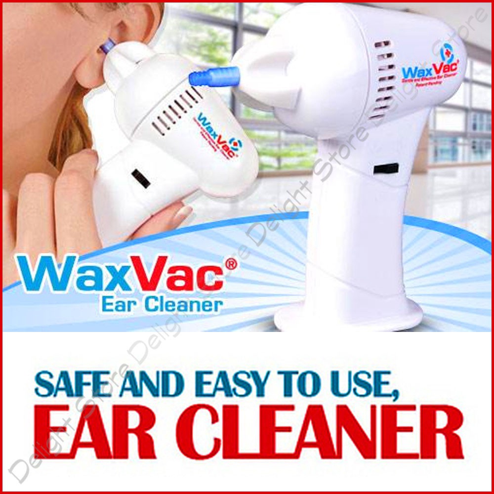 WAX VAC Cordless Ear Cleaner Vacuum Kids Shopee Malaysia