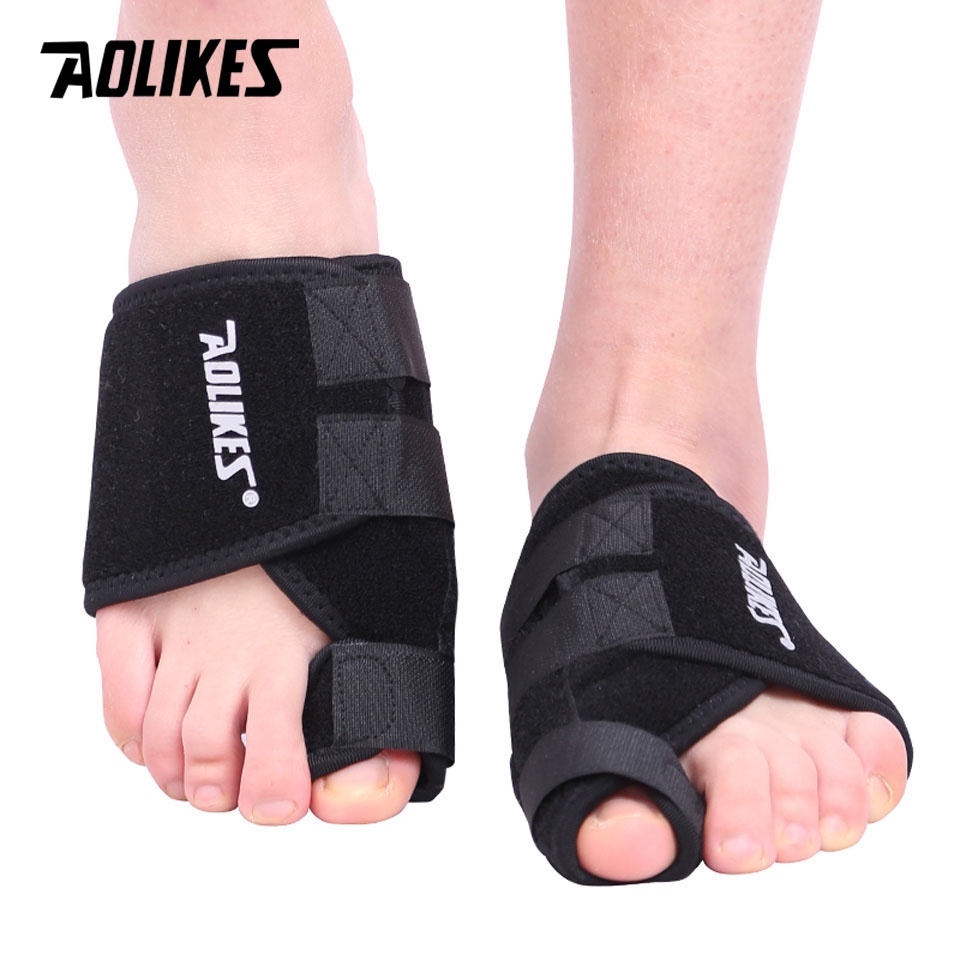 AOLIKES Toe Guard Foot Protector Foot Thumb Fix Injury Recovery valgus correction tape Bigfoot thumb Movement Protection gear