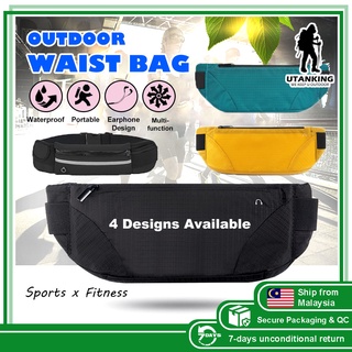 Running Waist Bag Fitness Belt Bags Reflective Strips Belly Bag Waterproof Sport Pouch Cycling Beg Jogging Gym Bag