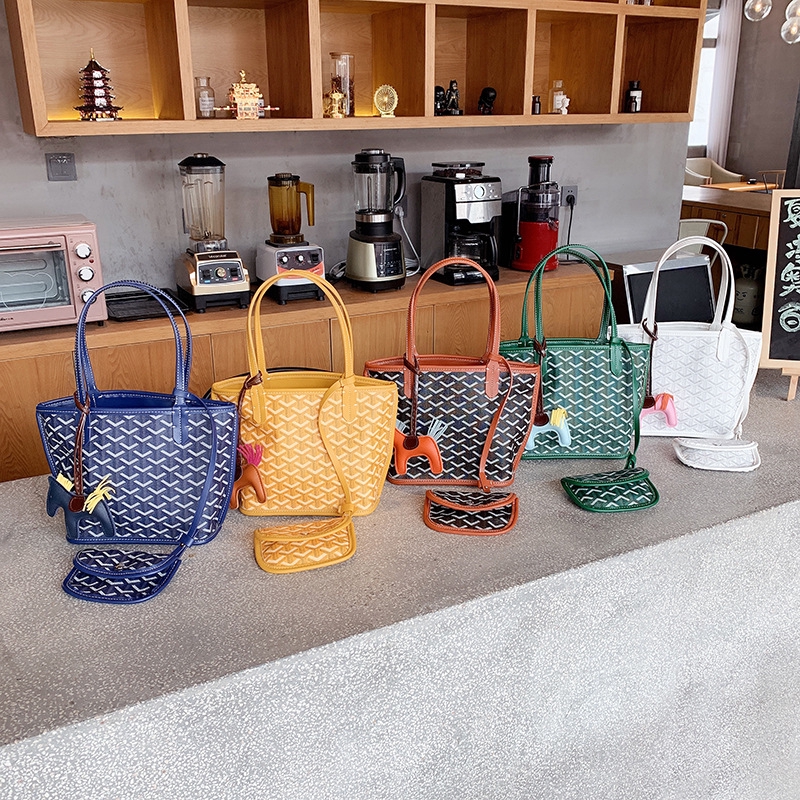 Female Bag 19 New Goyard Korea Emogoyard Bag Red Shopping Bag Free Gift Little Pony Shopee Malaysia