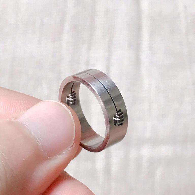 Stainless Steel Crown Ring Shopee Malaysia