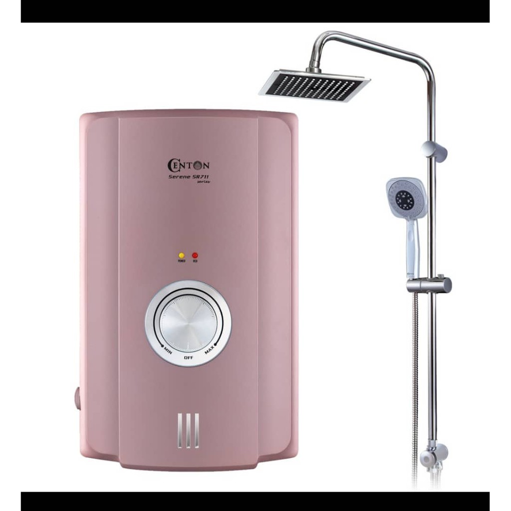 CENTON SR711ERS Water Heater Serene Series (No pump with rain shower) GPA Shopee Malaysia