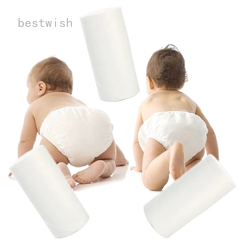 Baby Flushable Disposable Cloth Nappy Diaper Bamboo Liners 100 Sheets 1