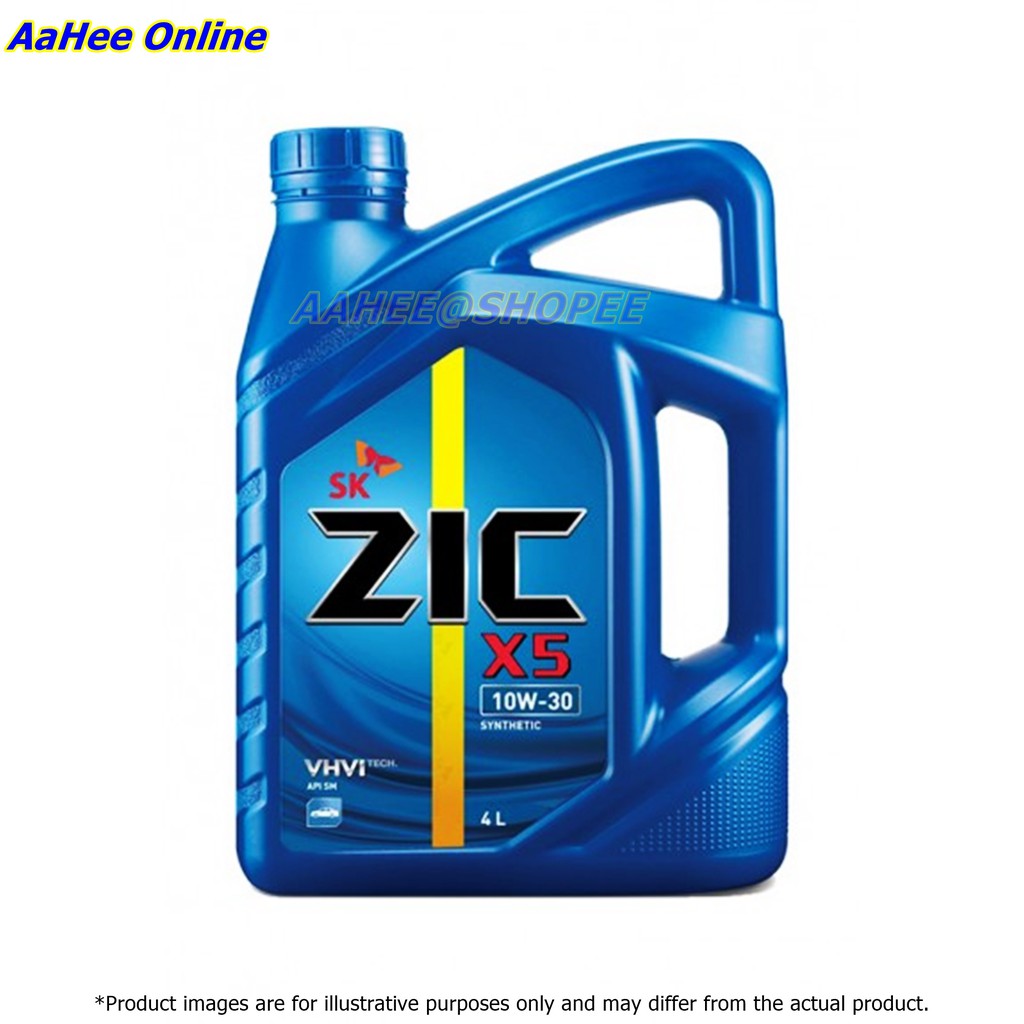 KOREA SK ZIC X5 10W-30 4L Synthetic Engine Oil 10W30 