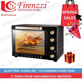 *FREEGIFT* Firenzzi Electric Oven 35L TO-3035BK