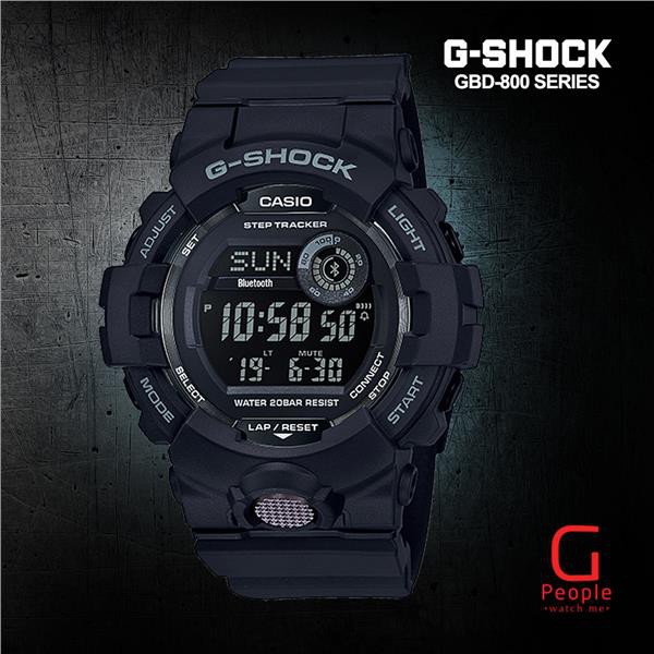 Casio G Shock Gbd 800 1bdr Gbd 800 1b Gbd 800 Bluetooth Step Tracker Watch 100 Original Shopee Malaysia