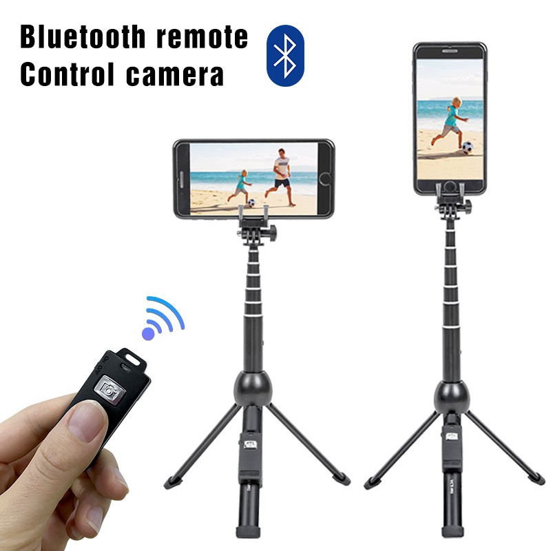 VCT-992 Portable Tripod Selfie Stick Bluetooth Remote for Galaxy Note 8 Note 9
