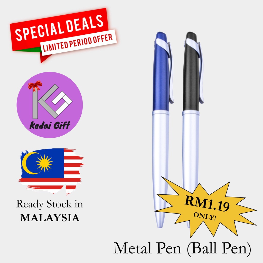 KEDAI GIFT Clearance Sale / Black Ball Pen / Work Pen / School Pen