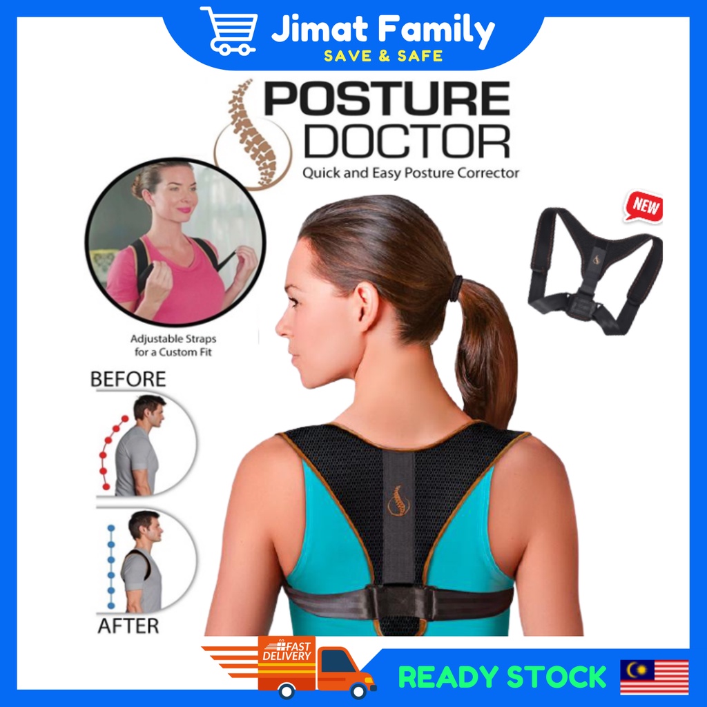 Posture Doctor Back Support Body Postures Corrector with Anti- Odor ...