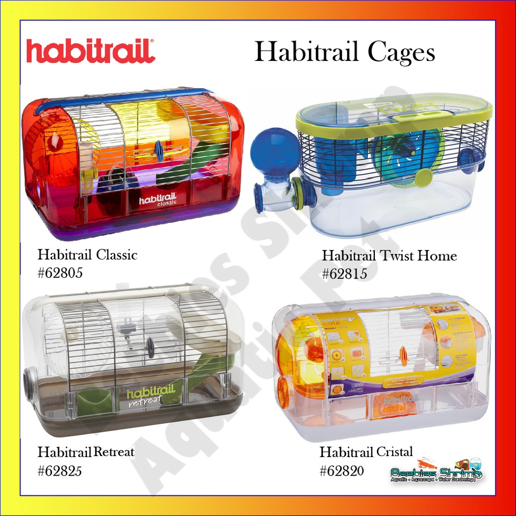 HABITRAIL CAGES / Sangkar Hamster / Hamster House Shopee Malaysia