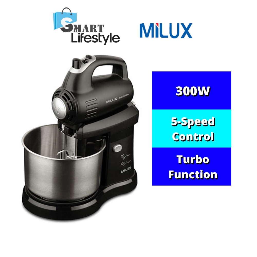 Milux Multi-Pro Stand Mixer MSM-9512