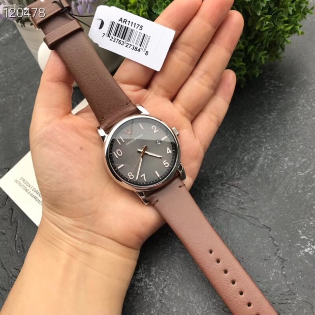 armani watches rose gold mens