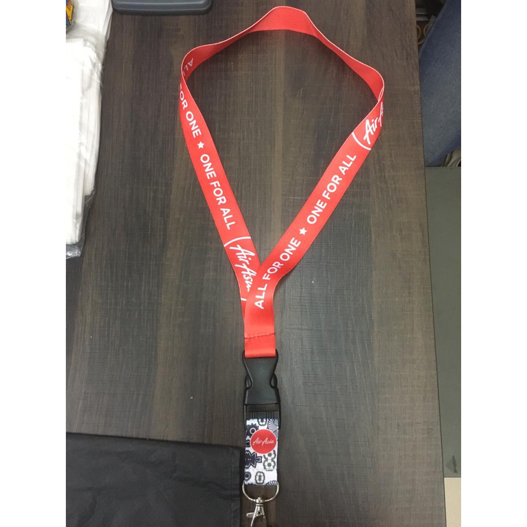 Lanyard Air Asia Malaysia Airline All For One One For All