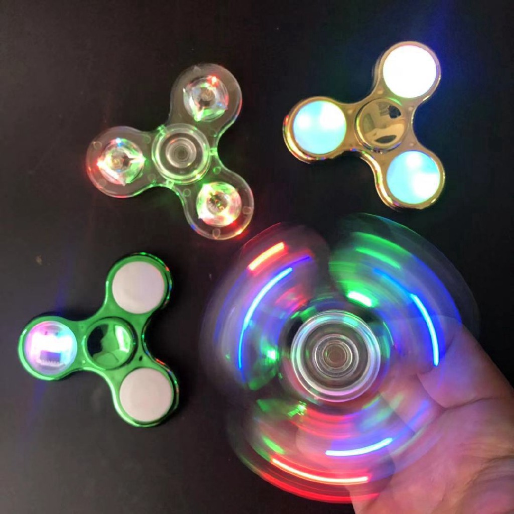 rainbow chrome fidget spinner