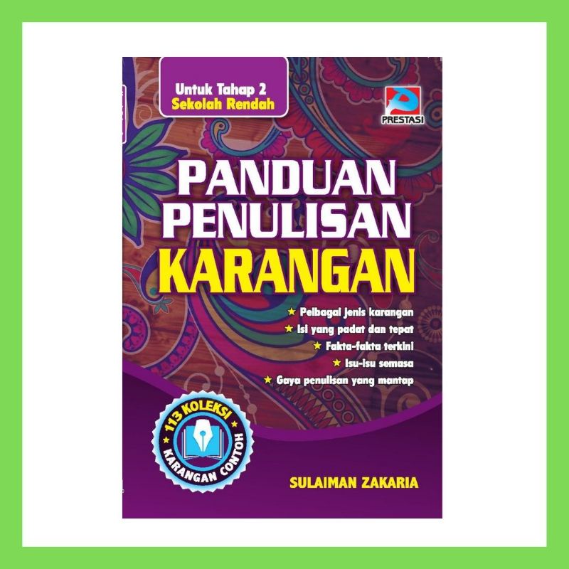 Panduan Penulisan Karangan UPSR (Tahun 4, 5 & 6) | Shopee Malaysia