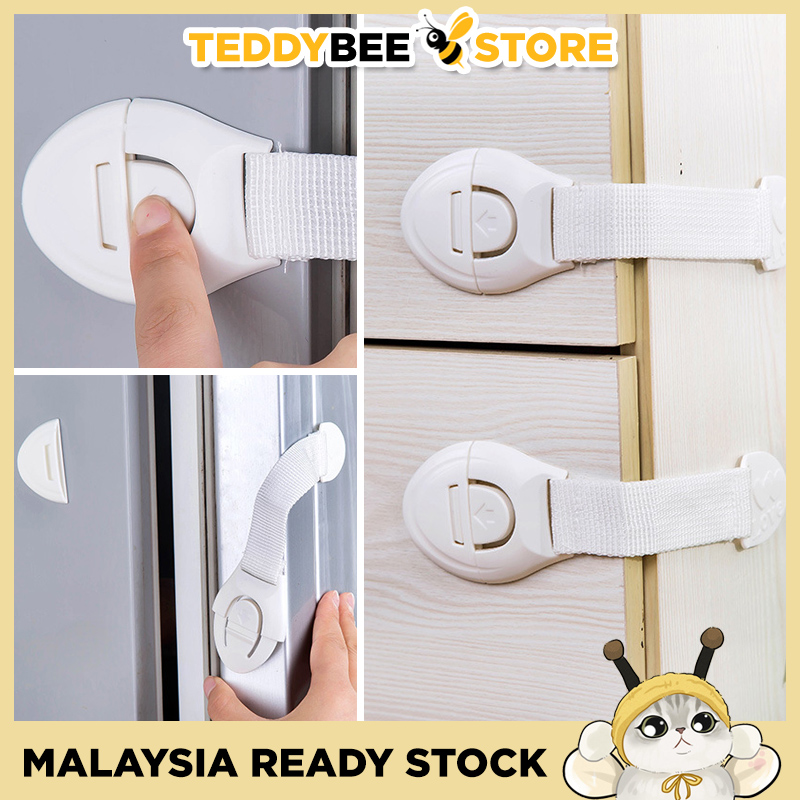 Baby Safety Protector Child Cabinet locking Plastic Lock Protection of ...