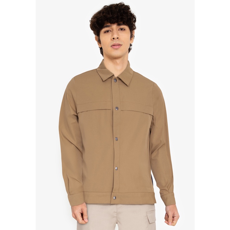 Zalora Basics-Chest Flap Jacket ( Jackets & Coats / Male)
