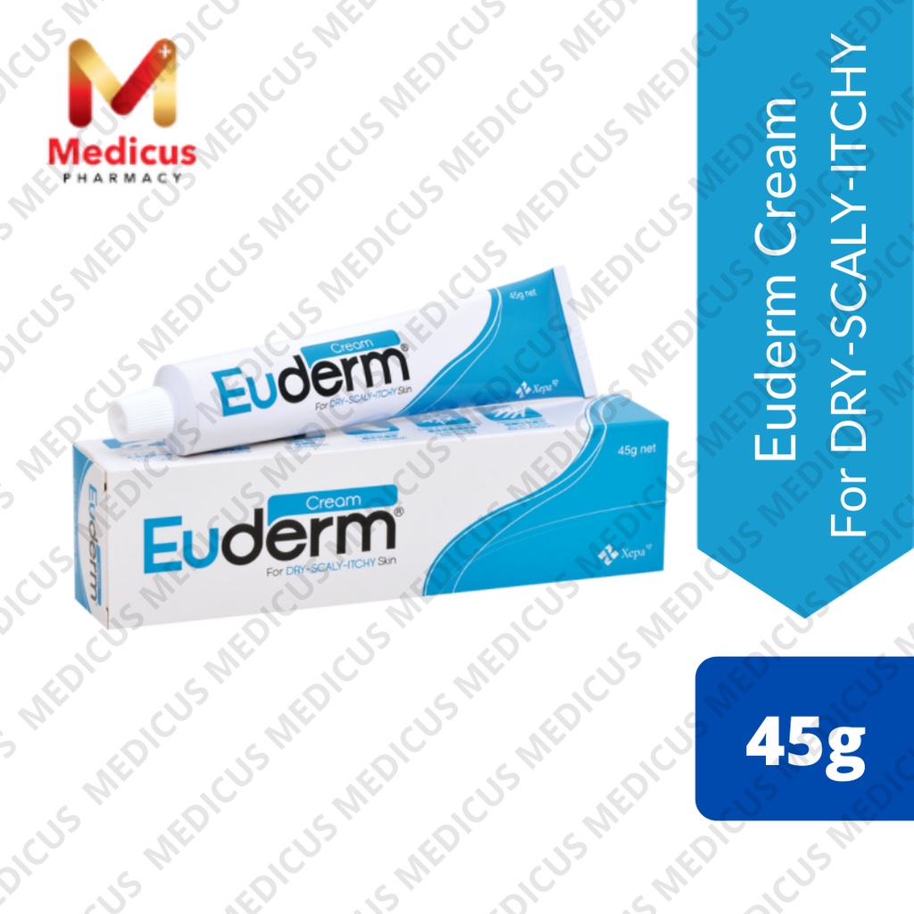 Euderm Cream For Dry-Scaly-Itchy Skin (Exp: 04/2025) | Shopee Malaysia