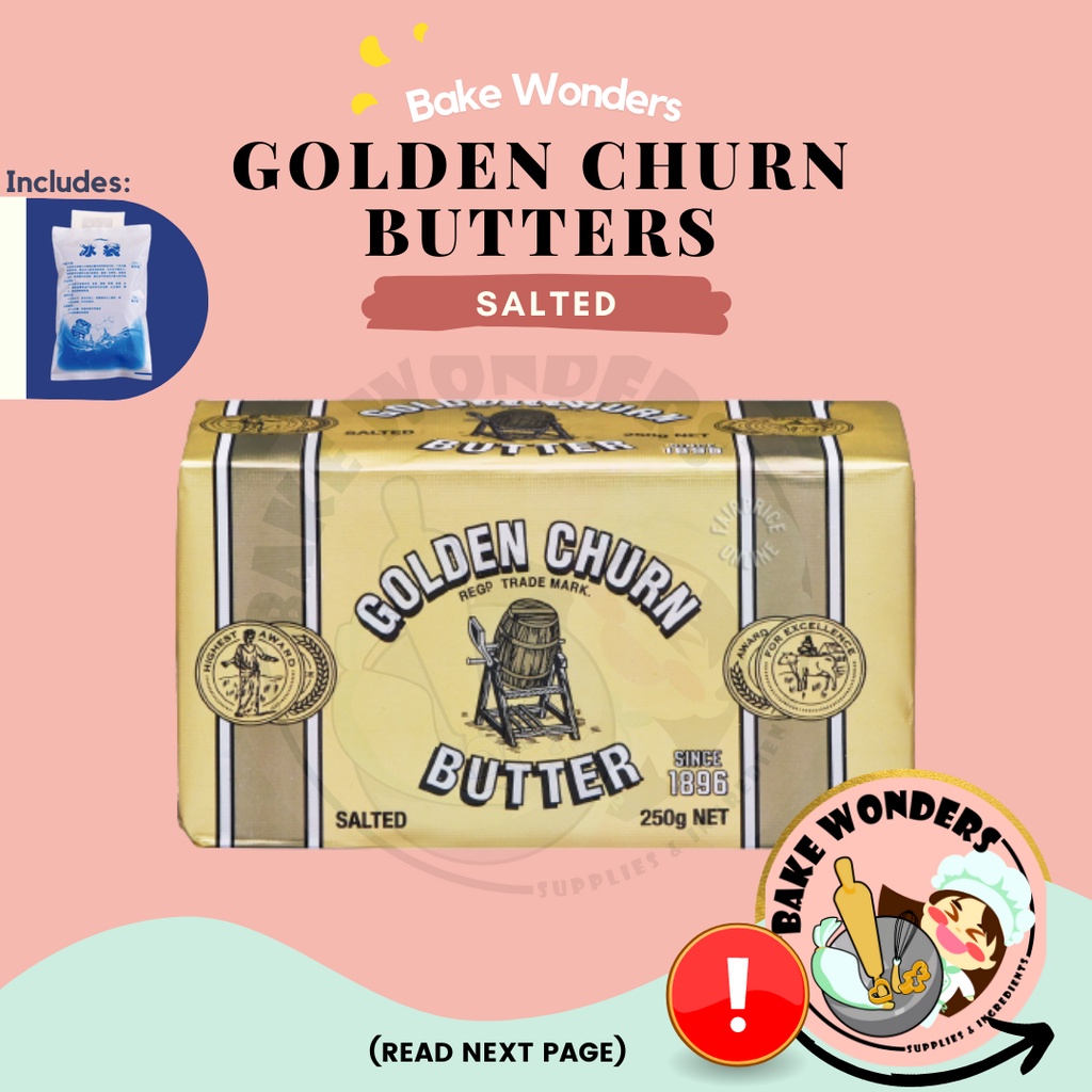 [ Chill ] Golden Churn Butter/ Golden Churn Salted Butter/ Golden Churn
