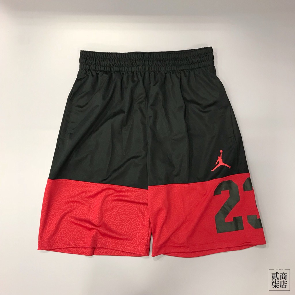 red jordan shorts