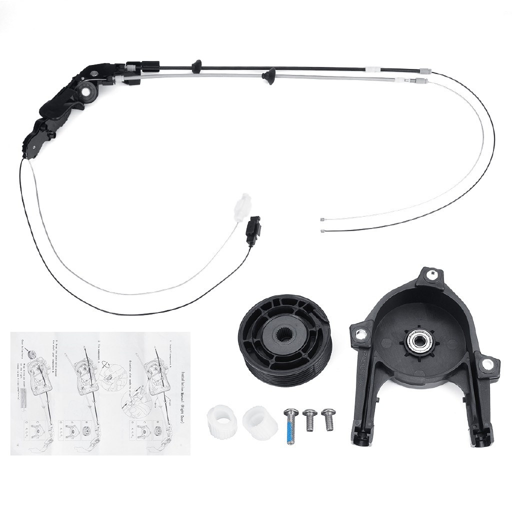 All In One Rear Right Side Sliding Door Cable W O Motor Kit Fit