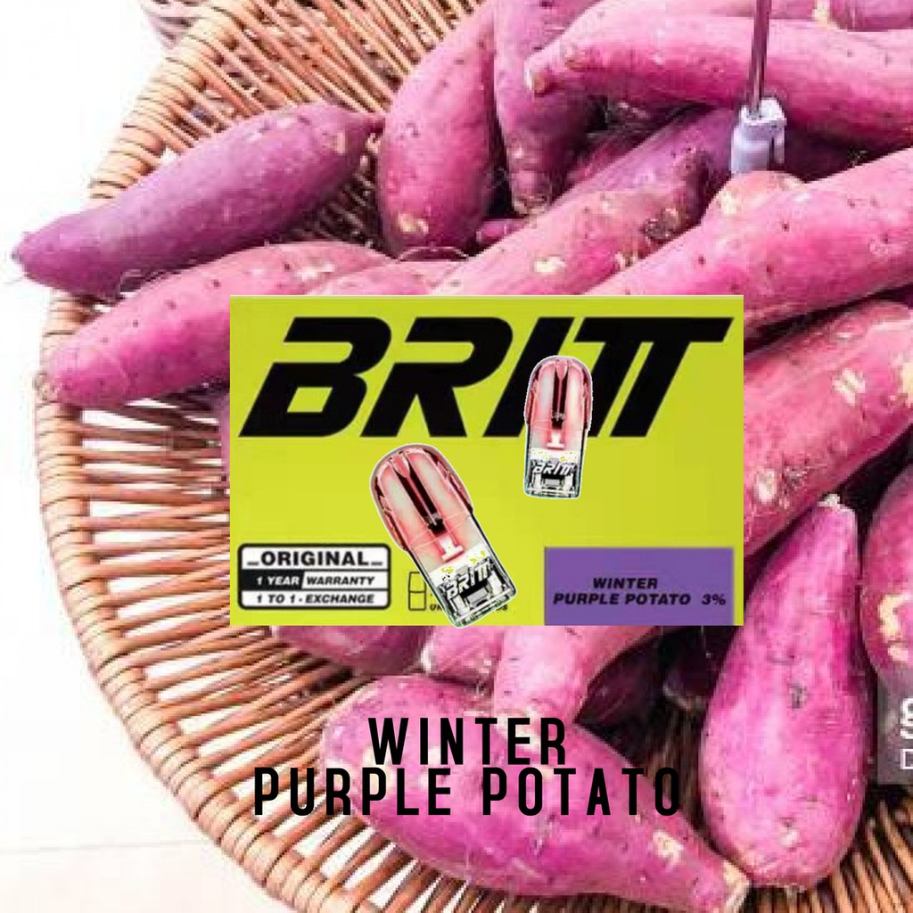 Britt pods refill transparent 100% original | BeeCost