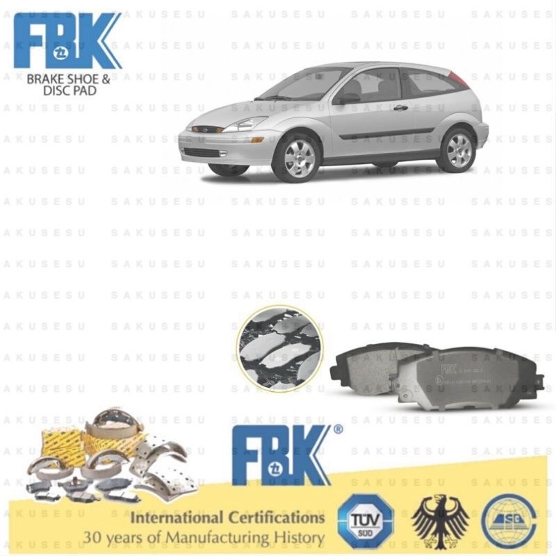 Ford Focus MK1 brake pad front FBK Shopee Malaysia