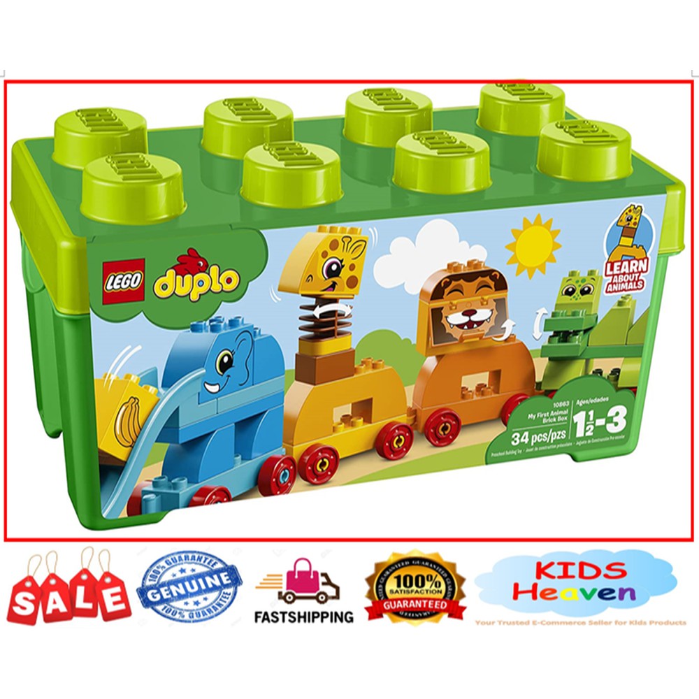 duplo animal train