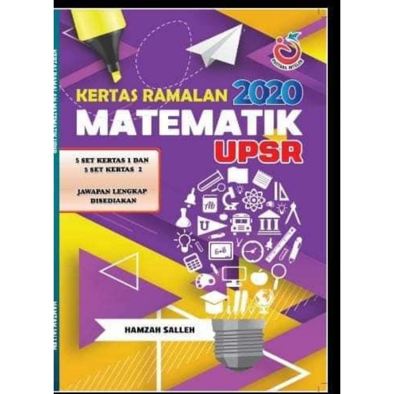 Matematik Upsr 2020 Dwibahasa Sesua Dlp Hamzah Salleh Soalan Latihan Kertas 1 2 Shopee Malaysia