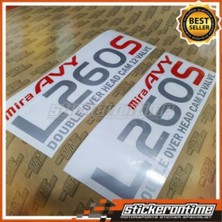 JAF JDM STICKER PARKING JAPAN GLOBE STICKER DAIHATSU 