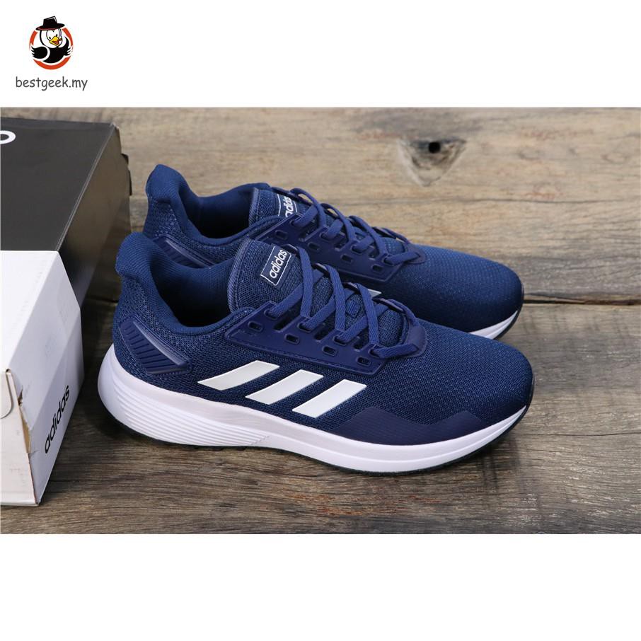 Conexión empleo Exitoso Original]adidas Men's Duramo 9 Running Shoe Core Blue/Footwear original  sneakers students | Shopee Malaysia