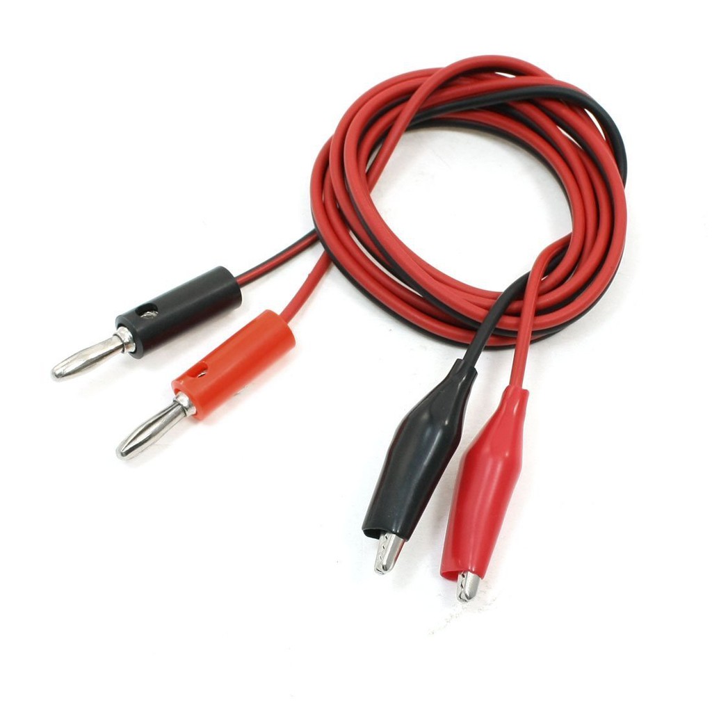 DC Power Supply Cable Banana Plugs to Alligator Clips Shopee Malaysia